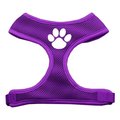 Unconditional Love Paw Design Soft Mesh Harnesses Purple Extra Large UN2455371